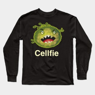 Cellfie Funny Medical Laboratory Scientist Tech Long Sleeve T-Shirt